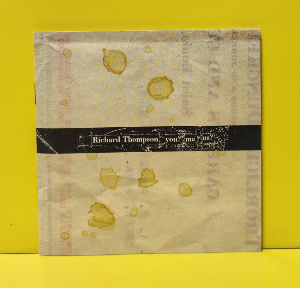 Richard Thompson  - You? Me? US? - 1996 - D 212911 Used - EX - CDs - Record Club Edition - 2xCD Set