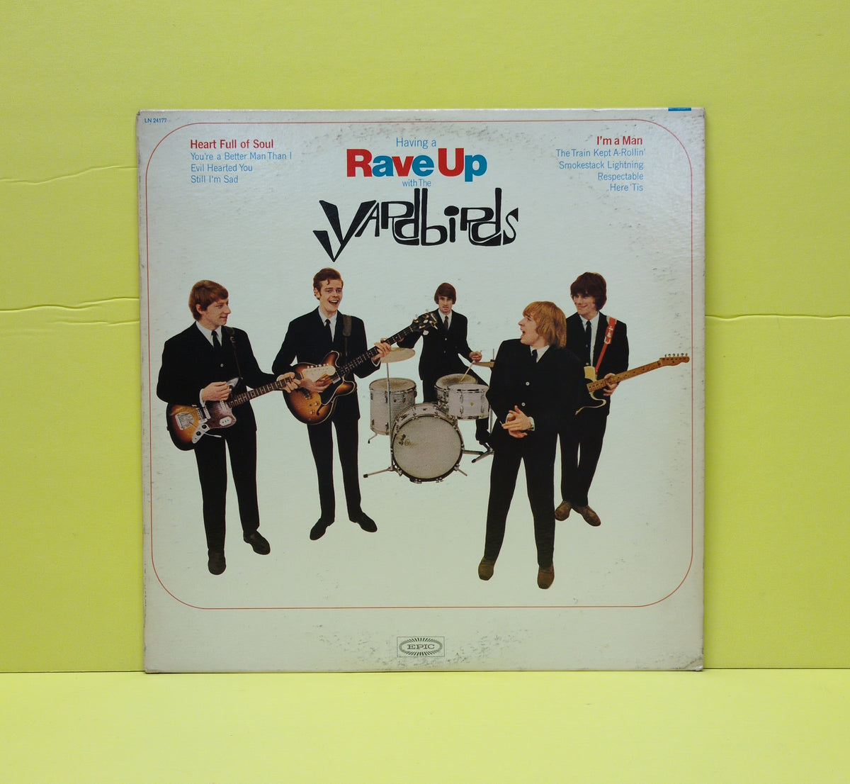 The Yardbirds - Having A Rave Up With The Yardbirds - 1965 - LN 24177 Used - VG+ - Vinyl