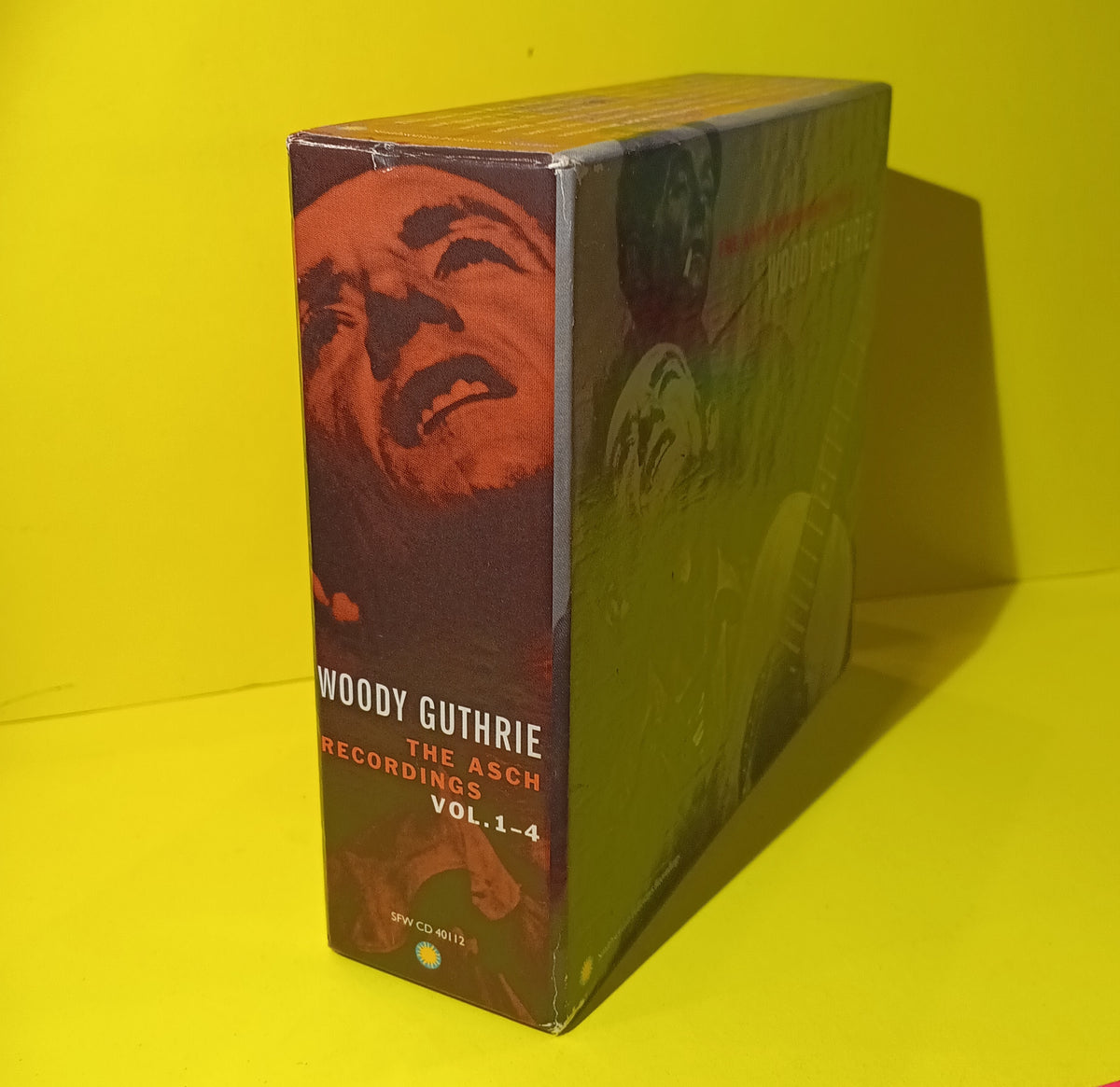 Woody Guthrie - The Asch Recordings Vol. 1-4 - 1999 - SFW CD 40112 Used - EX - CDs