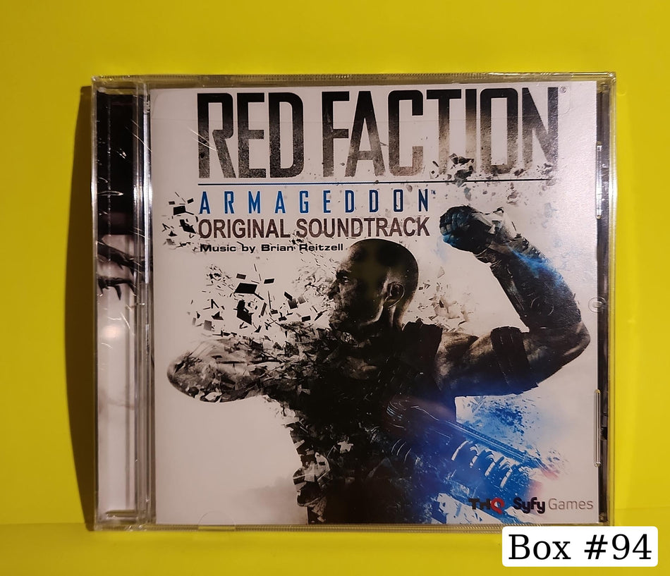 Brian Reitzell - Red Faction Armageddon Original Video Game Soundtrack - 2011 - SE-3011-2 New - Sealed - CDs