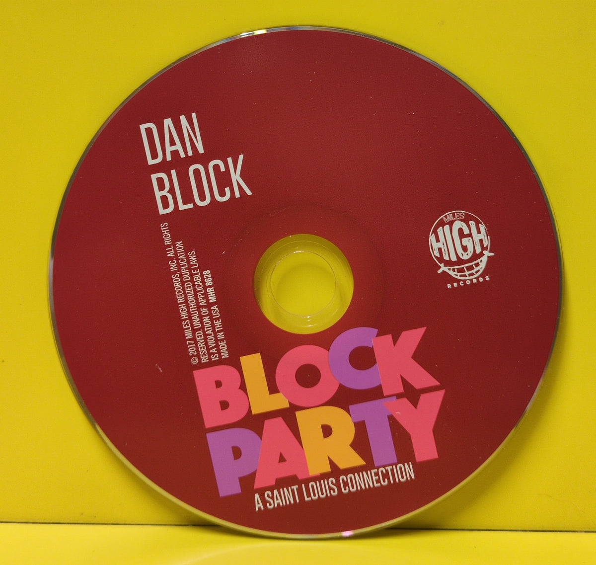 Dan Block - Block Party: A Saint Louis Connection - 2017 - MHR8628 Used - EX - CDs