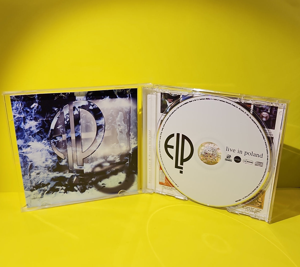 Emerson Lake & Palmer - Live In Poland - 2004 - SMRCD086 Used - VG++ - CDs