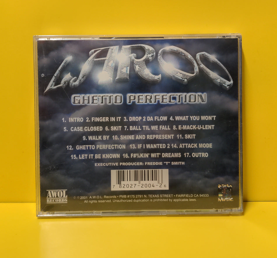 Laroo - Ghetto Perfection - 2001 - AWR 2004-2 New - Sealed - CDs