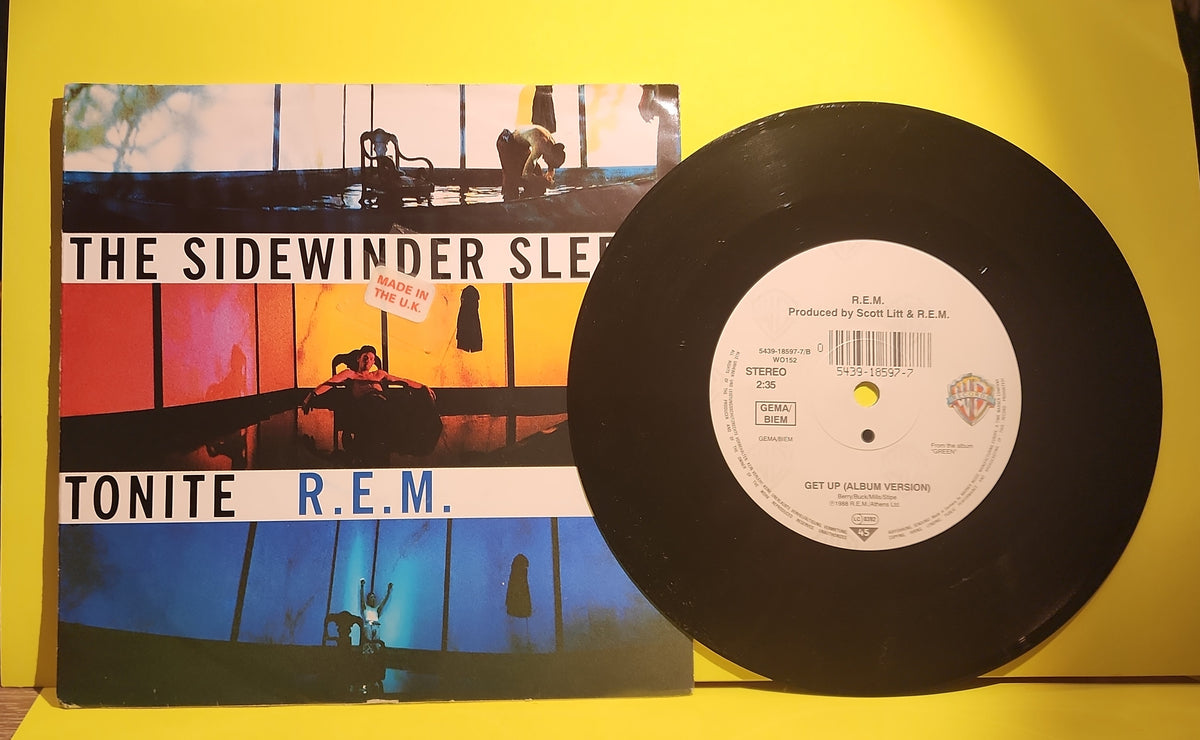 R.E.M. - 7" UK The Sidewinder Sleeps Tonite - 1993 - WO 152 Used - VG++ - Vinyl