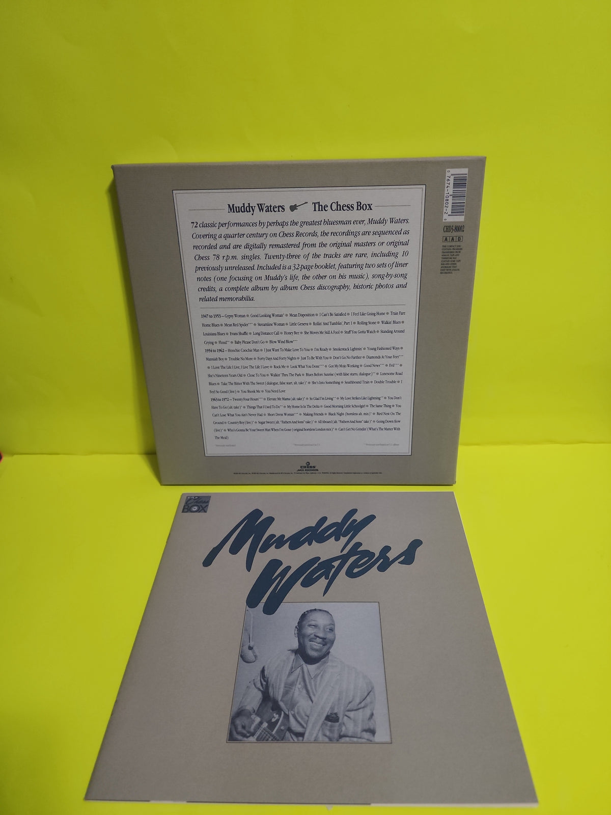 Muddy Waters - The Chess Box - 1989 - CHD3-80002 Used - NM - CDs