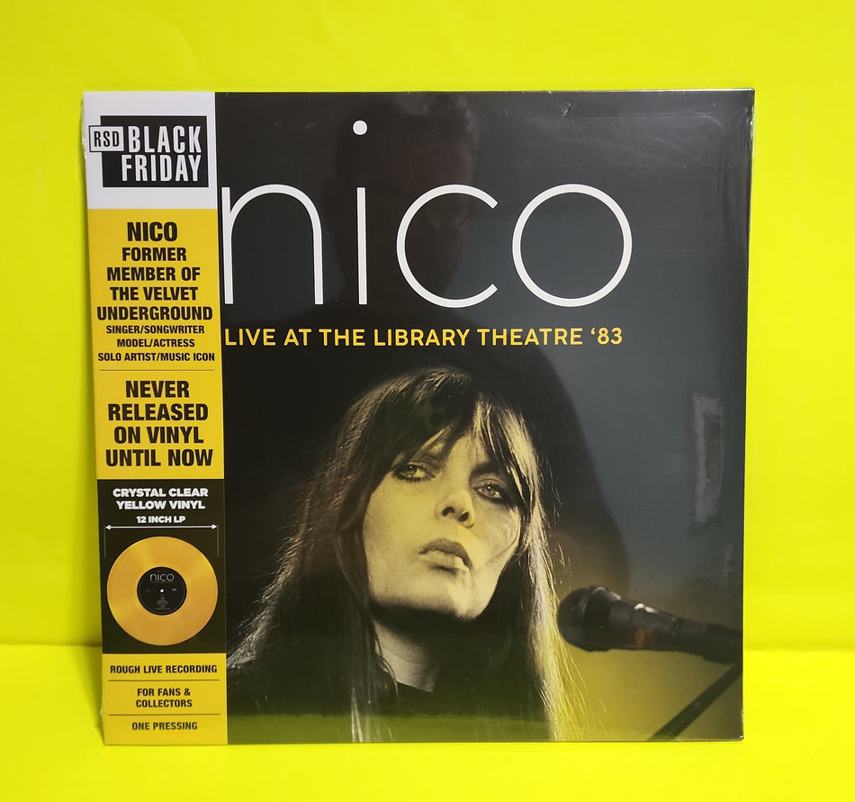 Nico  - Live At The Library Theatre '83 - 2022 - 783 496 New - Sealed - Vinyl