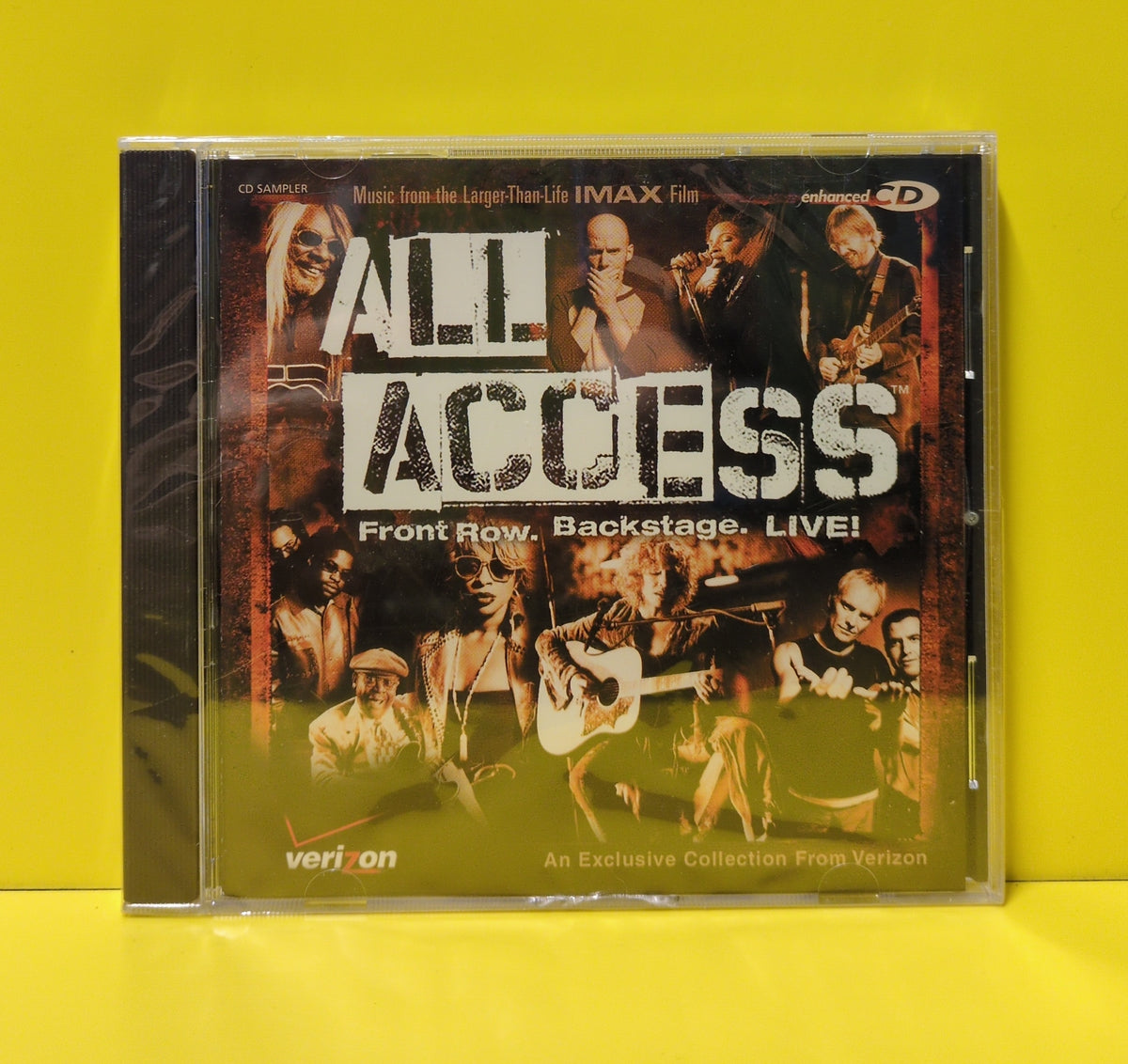 Various - All Access: Front Row. Backstage. Live! - 2001 - MCAR-25431-2 New - Sealed - CDs - Promo - Sampler