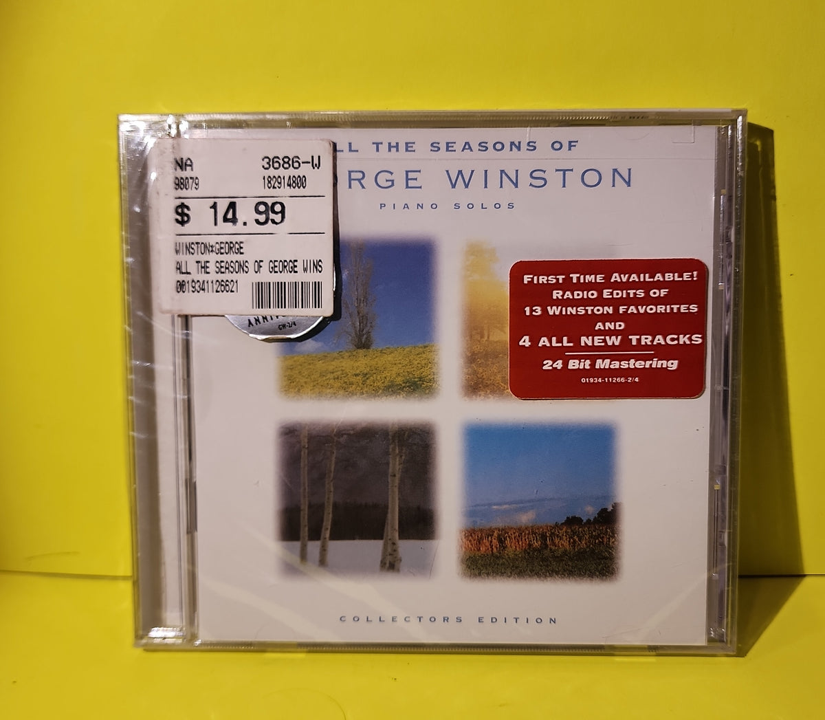 George Winston - All The Seasons Of George Winston - 1998 - 01934-11266-2 New - Sealed - CDs