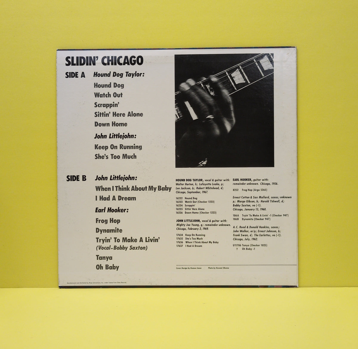 Various - Slidin' Chicago - 1986 - PLP-6074 Used - NM - Vinyl