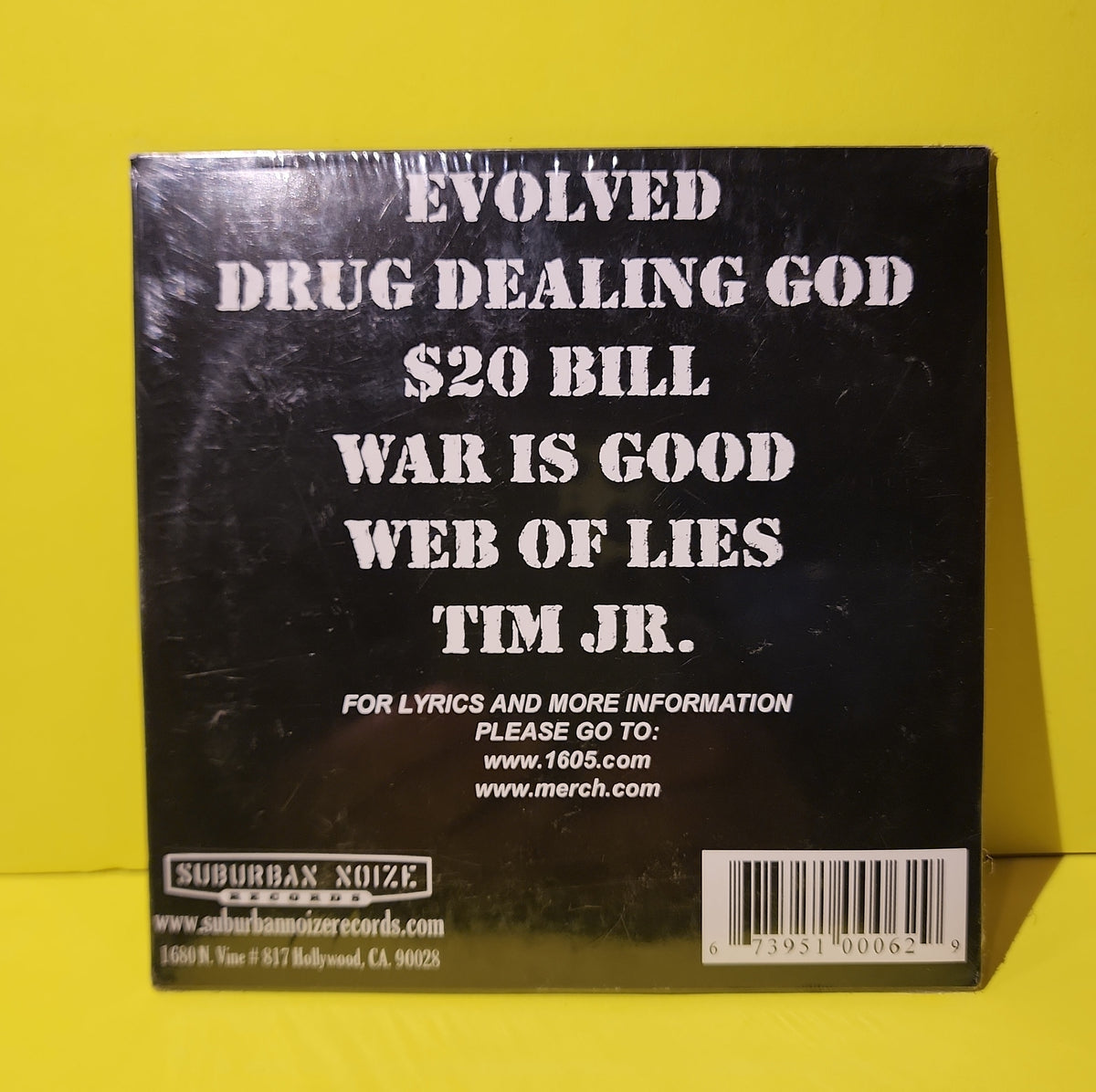 Corporate Avenger - Taxes Are Stealing - 1999 - SNR 006 New - Sealed - CDs
