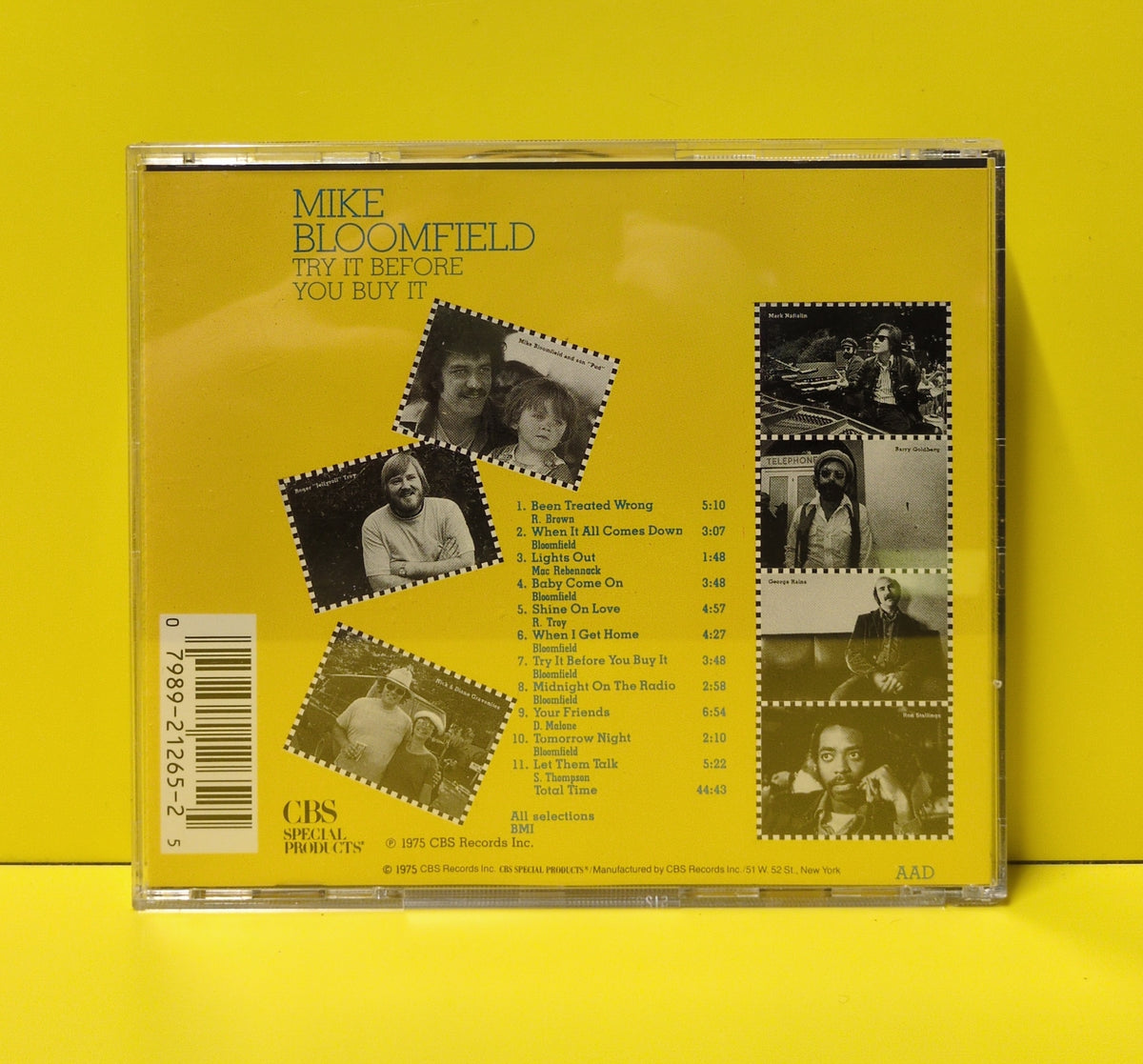 Mike Bloomfield - Try It Before You Buy It - 1992 - A 21265 Used - EX - CDs