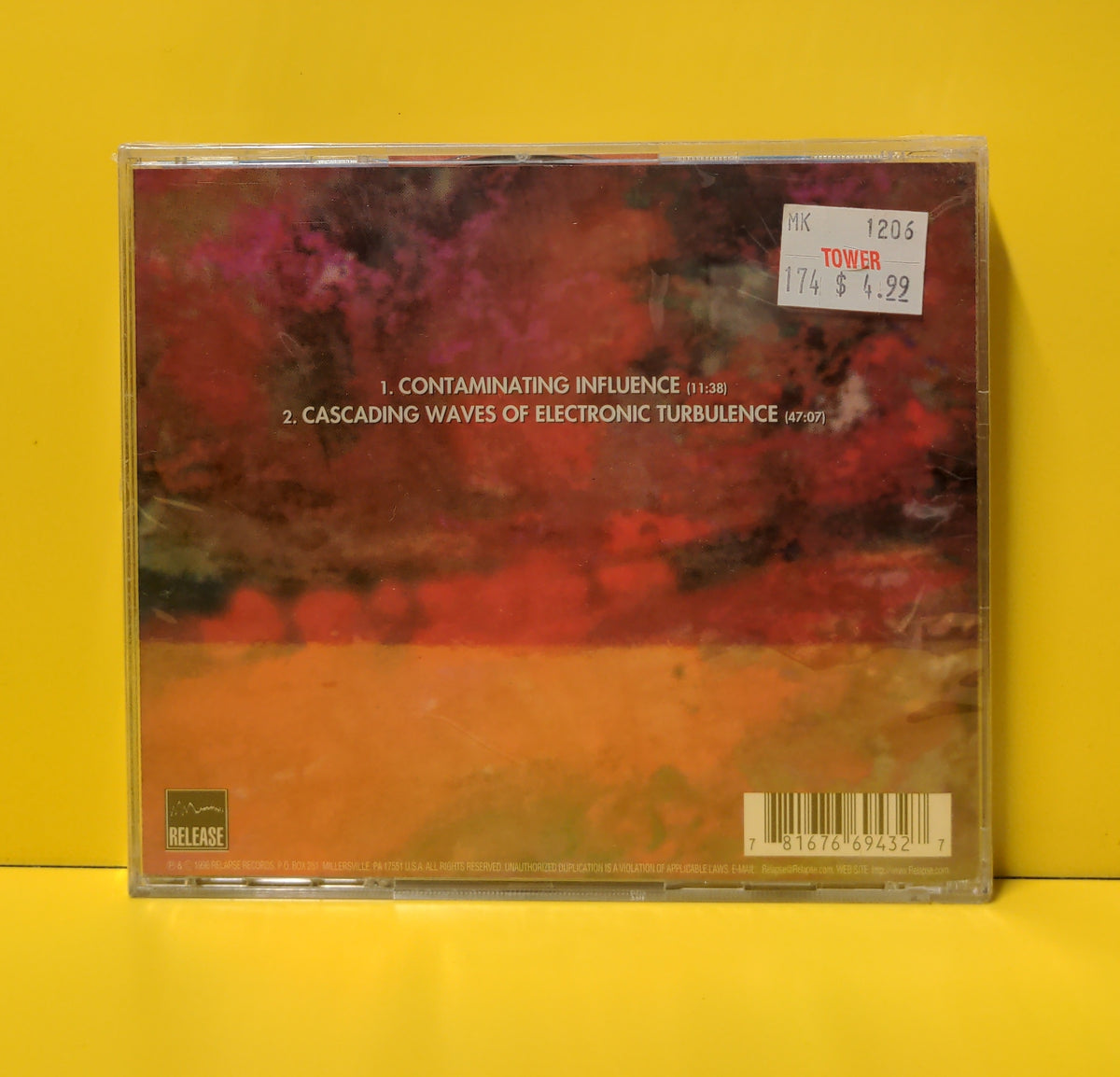 Namanax - Cascading Waves Of Electronic Turbulence - 1996 - RR 6943-2 New - Sealed - CDs