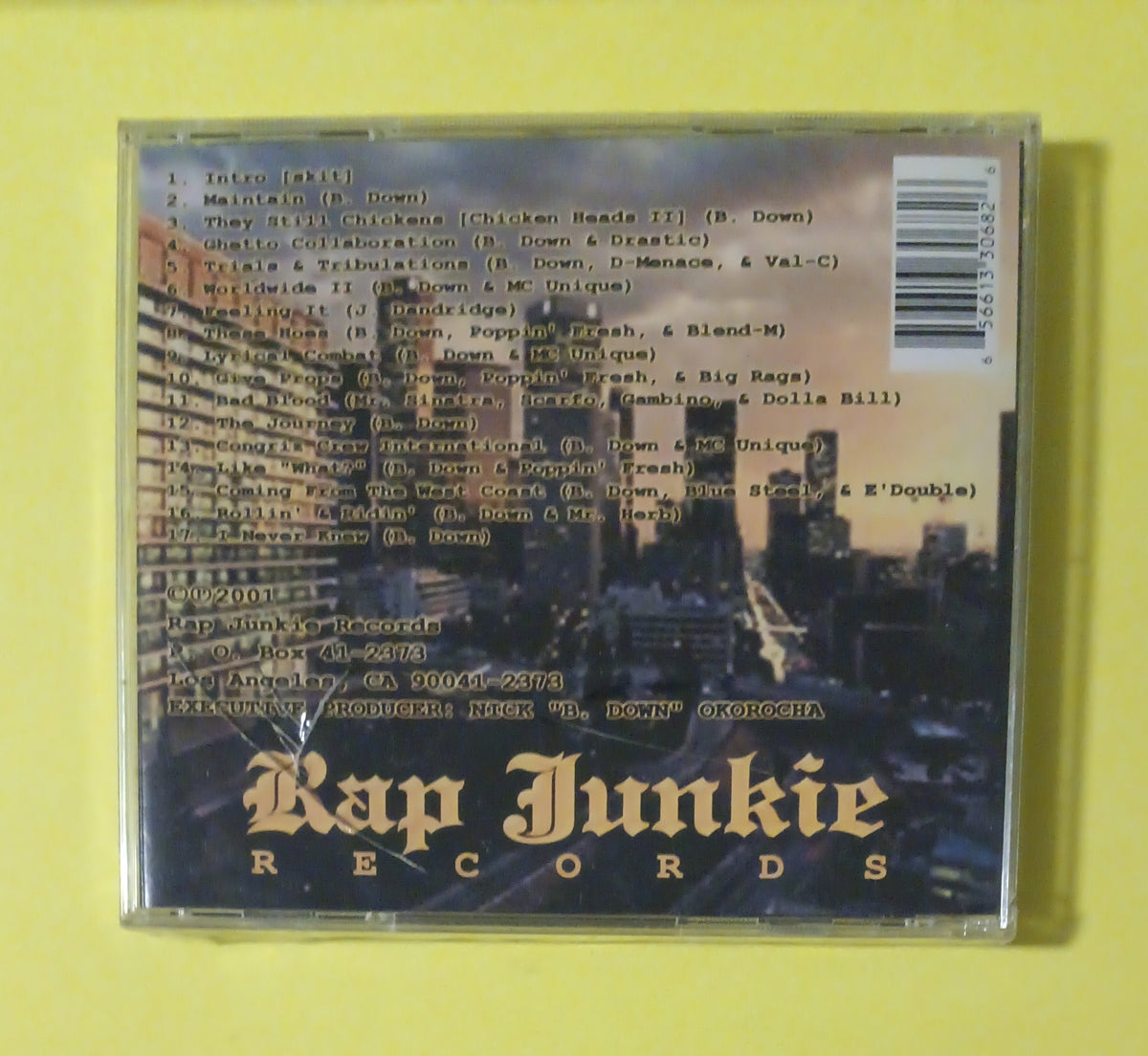 B. Down - Presents... Independent Game - 2001 - RAP3068 New - Sealed - CDs