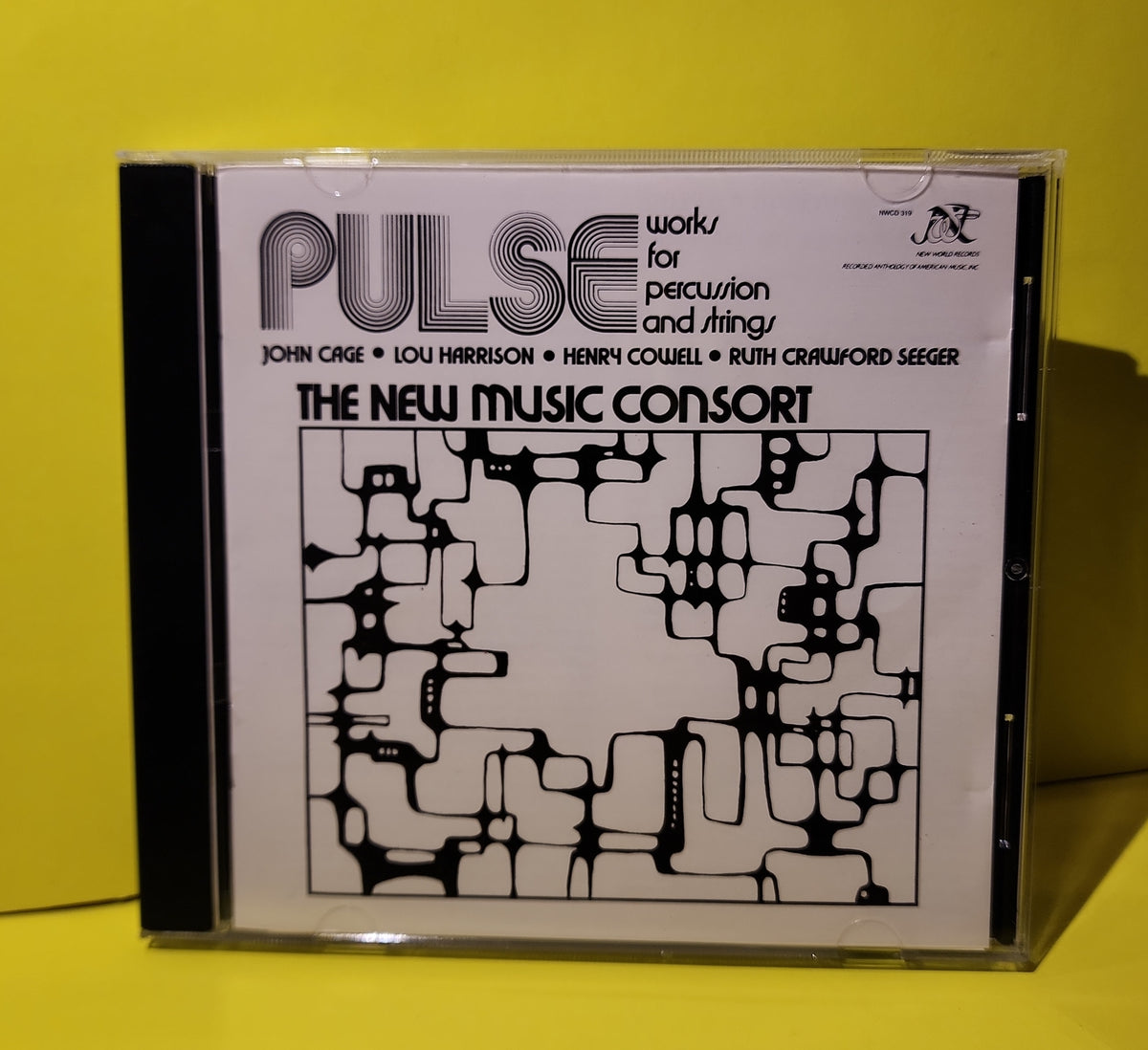 The New Music Consort - Pulse Works For Percussion And Strings - 1984 - NWCD 319 Used - EX - CDs