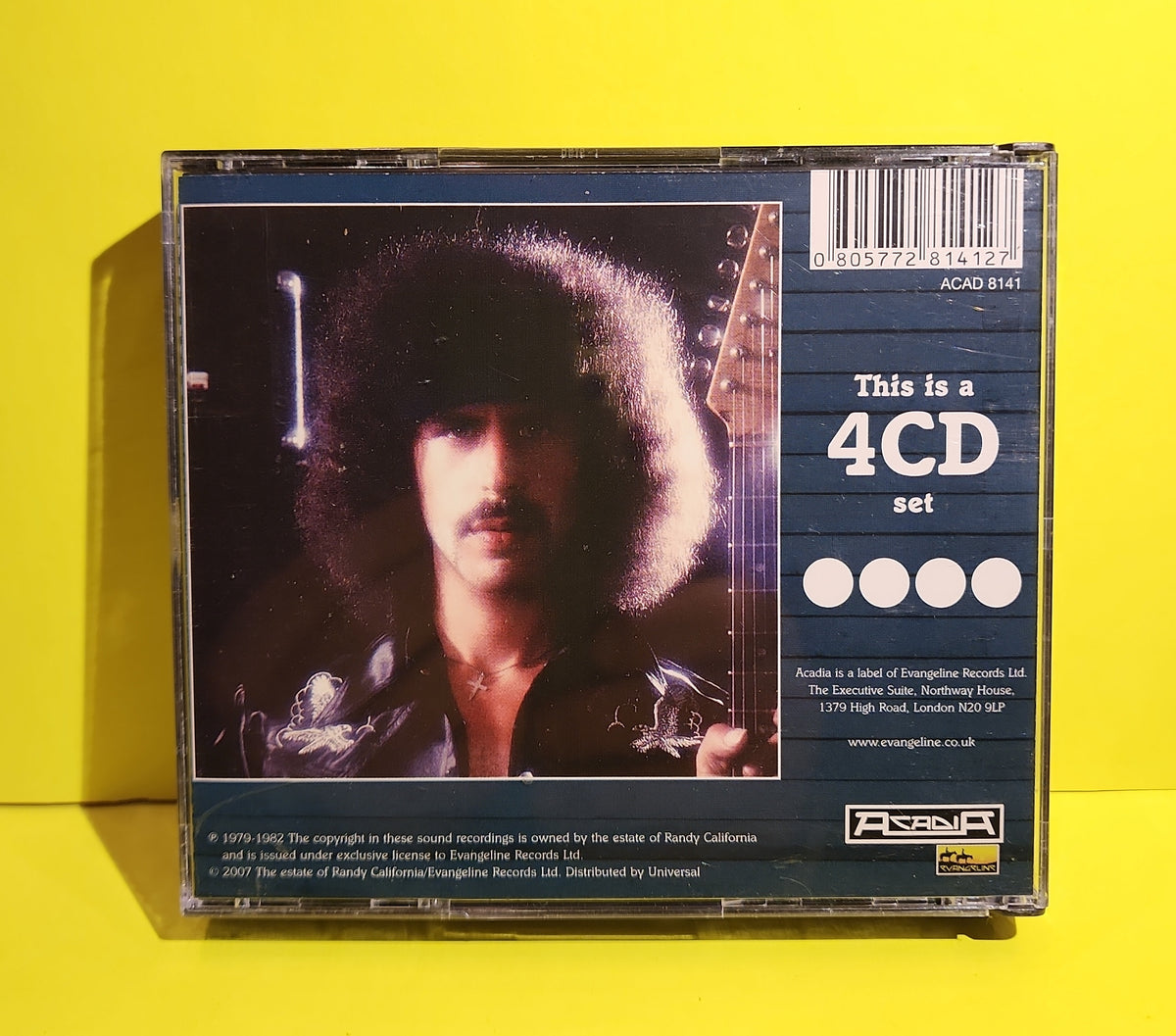 Randy California - The Euro-American Years 1979-1983 - 2007 - ACAD 8141 Used - EX - CDs