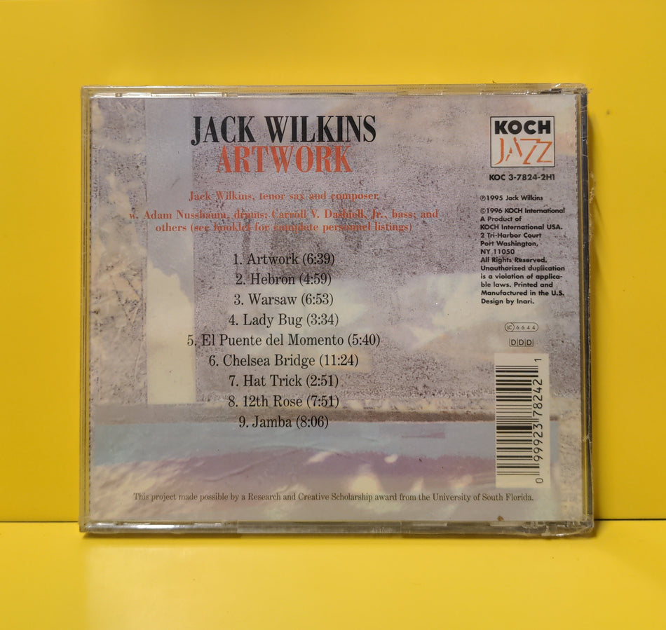 Jack Wilkins - Artwork  - 1996 - KOC 3-7824-2H1 New - Sealed - CDs