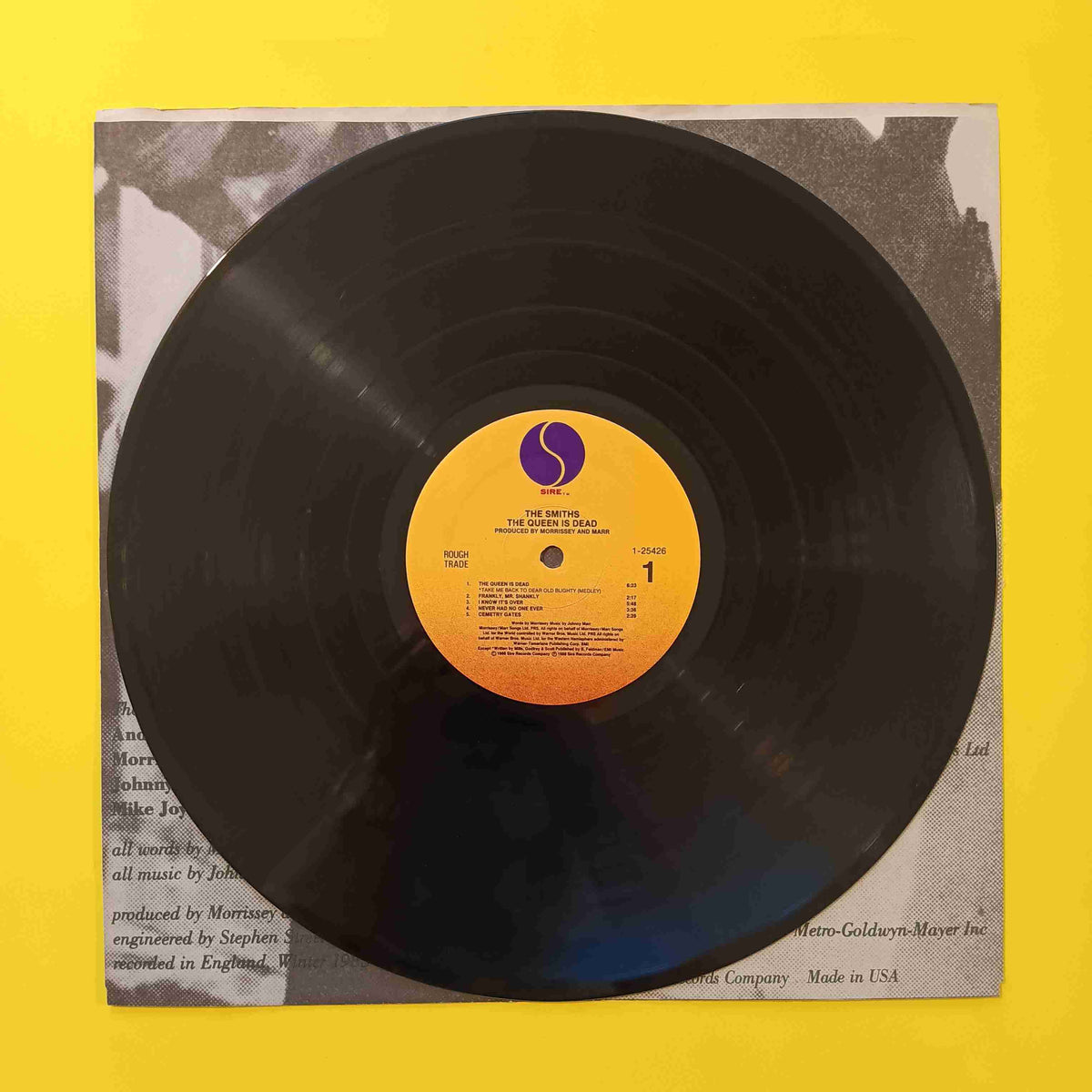 The Smiths - The Queen Is Dead - 1986 - 25426-1 Used - EX - Vinyl