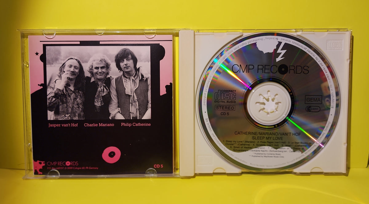 Philip Catherine • Charlie Mariano • Jasper Van't Hof - Sleep My Love - CD 5 Used - EX - CDs