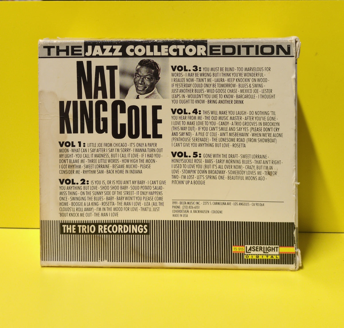 Nat King Cole - The Trio Recordings - 1991 - 15 915 Used - EX - CDs - 5xCD Box Set