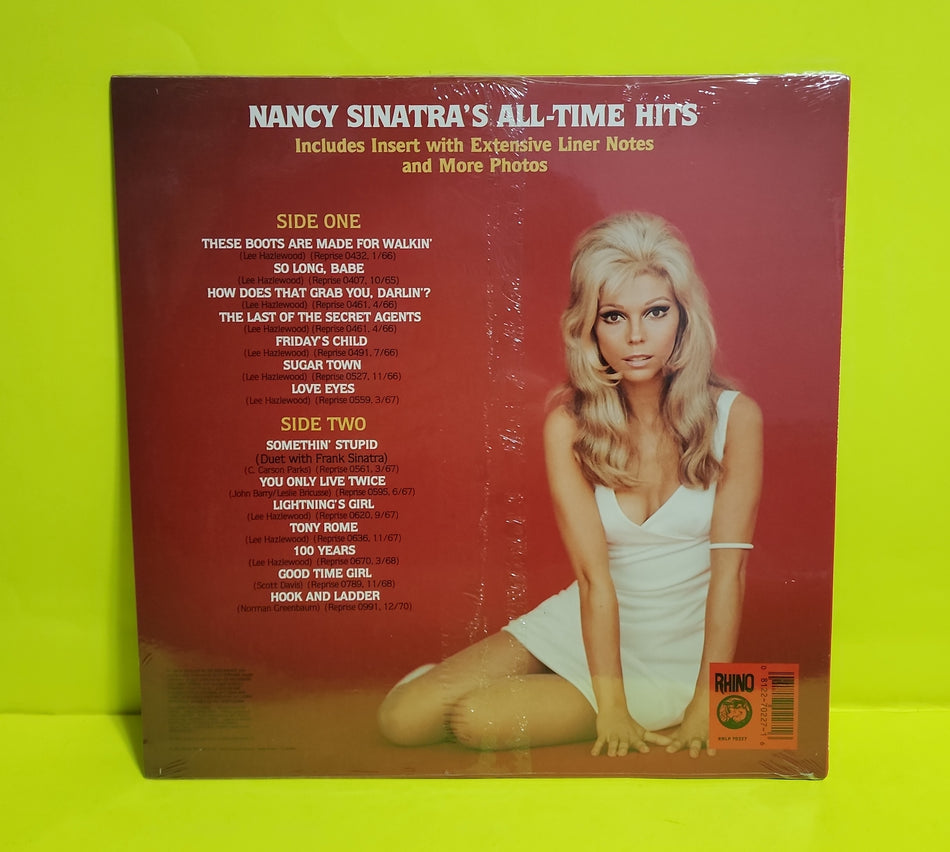 Nancy Sinatra - Boots: Nancy Sinatra's All-Time Hits - 1986 - RNLP 70227 New - Sealed - Vinyl