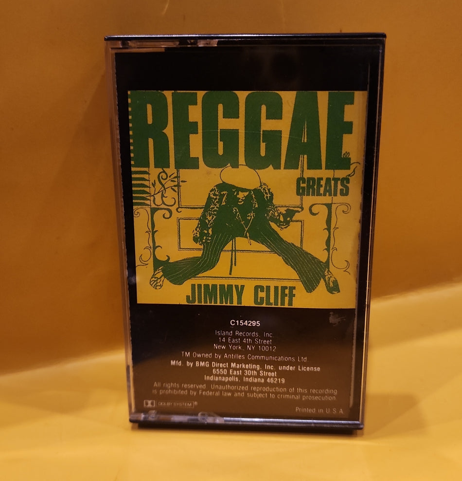 Jimmy Cliff - Reggae Greats - 1984 - ZCM 9794 Used - VG++ - cassettes