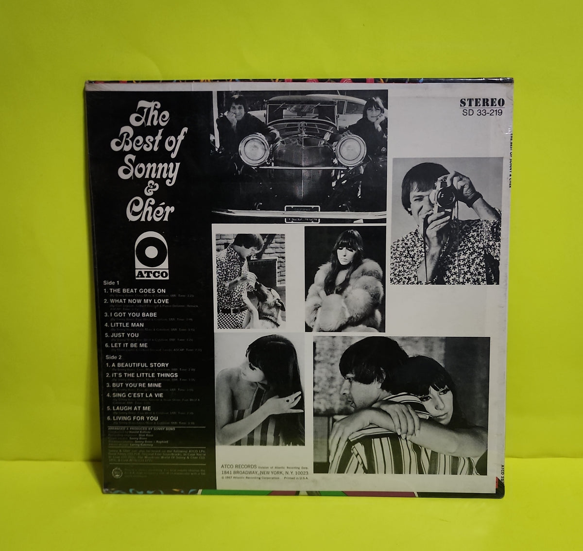 Sonny & Cher - The Best Of Sonny & Cher - 1967 - 33-219 New - Sealed - Vinyl
