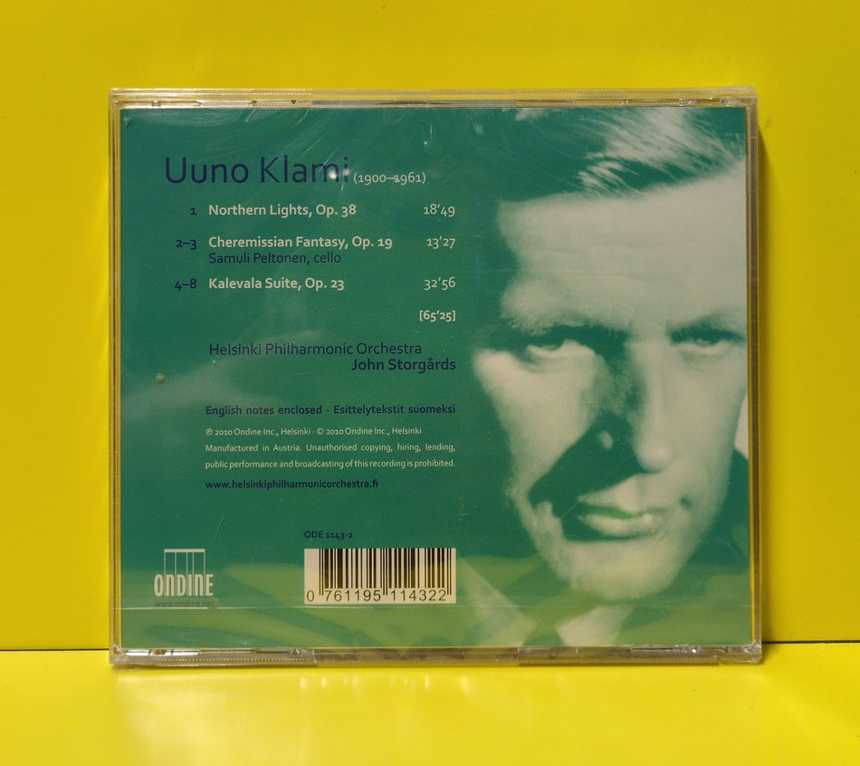 Uuno Klami – Helsinki Philharmonic Orchestra, John Storgårds, Samuli Peltonen - Northern Lights / Cheremissian Fantasy / Kalevala Suite - 2010 - ODE 1143-2 New - Sealed - CDs
