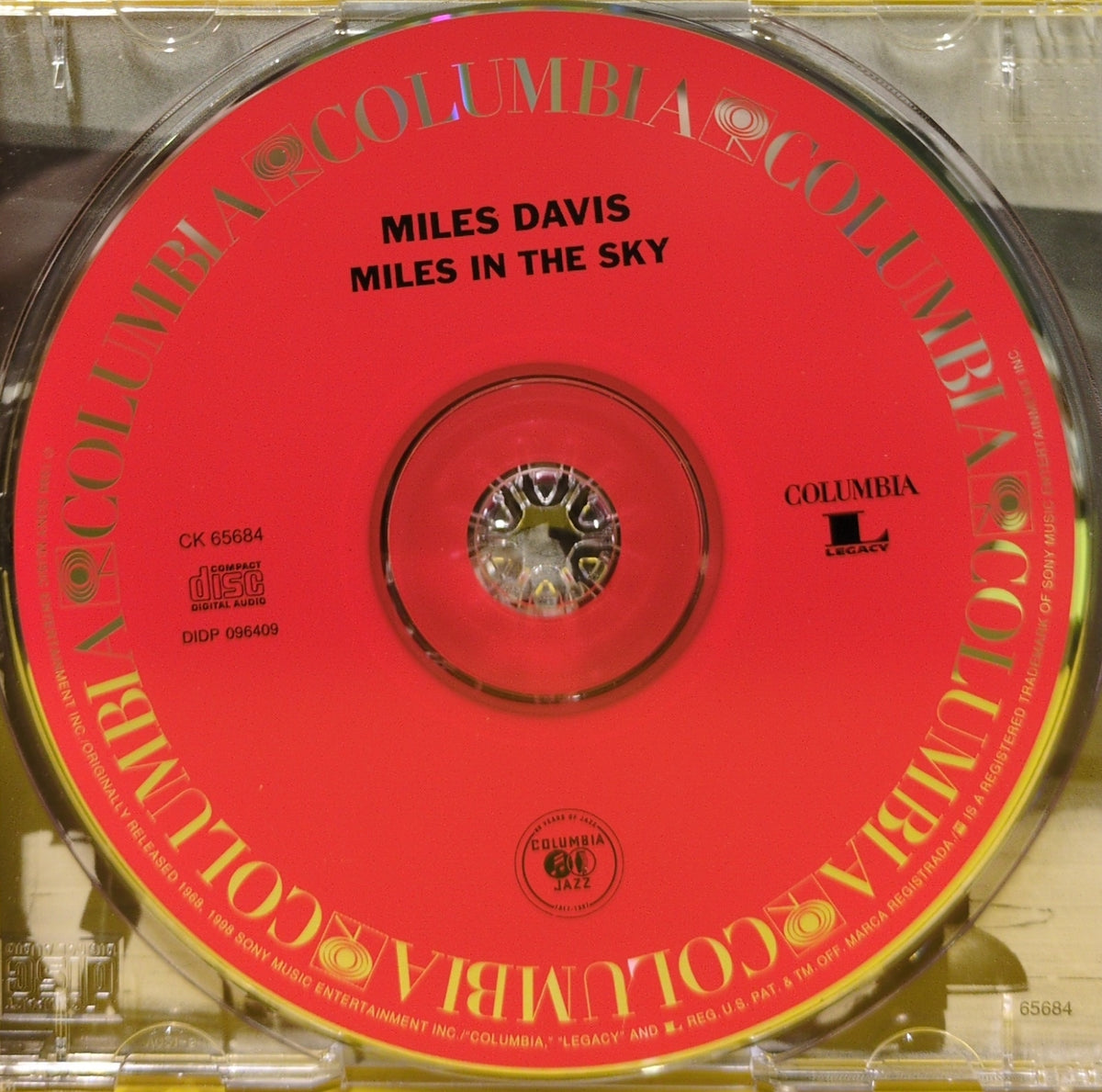Miles Davis - Miles In The Sky - 1998 - CK 65684 Used - EX - CDs - Reissue - Remastered