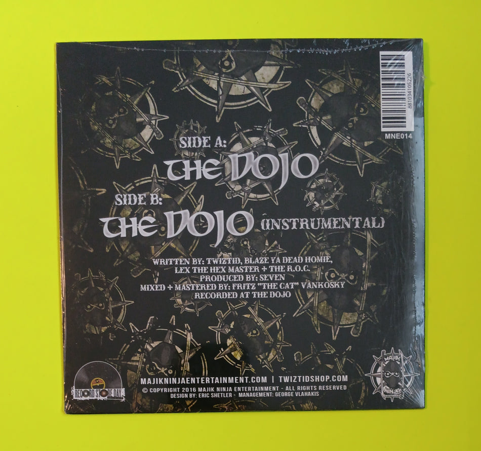 Twiztid, Hex Master, Blaze Ya Dead Homie, R.O.C. - The Dojo - 2016 - MNE014 New - Sealed - 7" RSD Vinyl