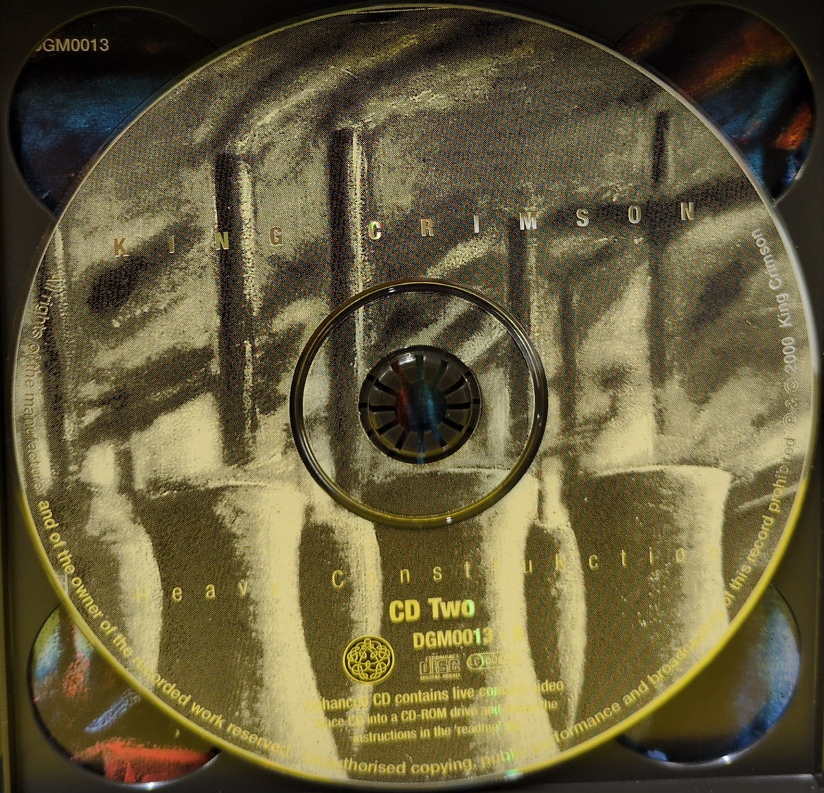 King Crimson - Heavy ConstruKction - 2000 - DGM0013 Used - EX - 3xCD Set