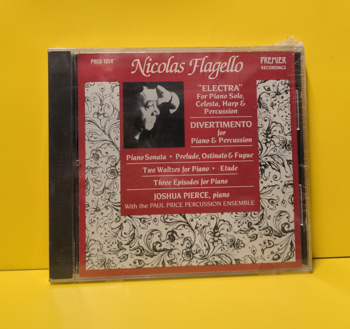 Nicolas Flagello, Joshua Pierce, The Paul Price Percussion Ensemble  - Music For Piano - 1991 - PRCD 1014 New - Sealed - CDs