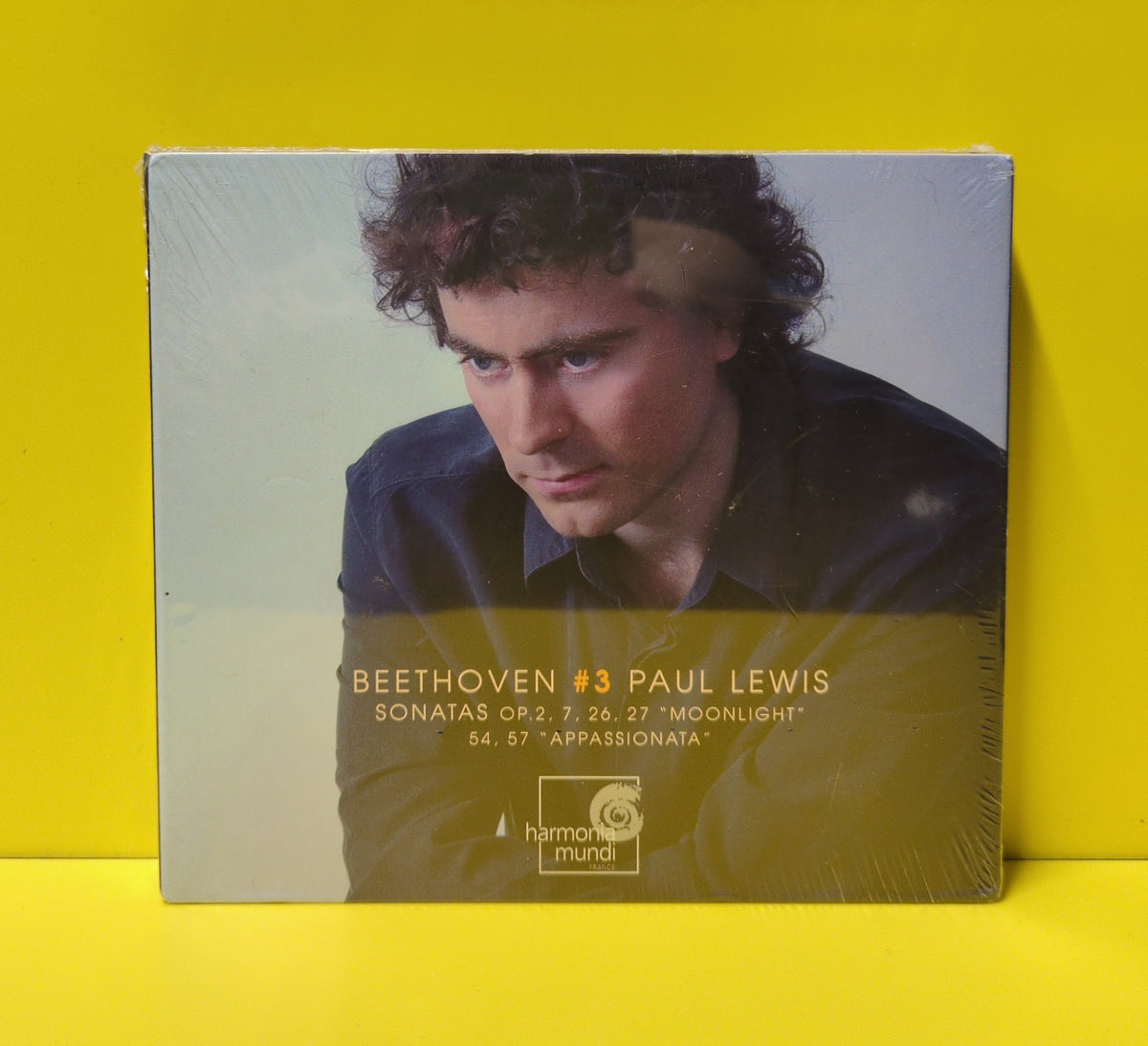Beethoven • Paul Lewis - #3 : Sonatas Op. 2, 7, 26 27 "Moonlight", 54, 57 "Appassionata" - 2007 - HMC 901906.08 New - Sealed - 3xCD