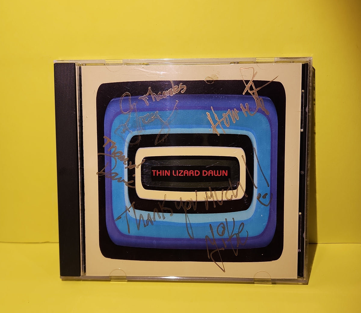 Thin Lizard Dawn - Thin Lizard Dawn / Autographed by Whole Band.  - 1996 - 07863 66964-2 Used - EX - CDs