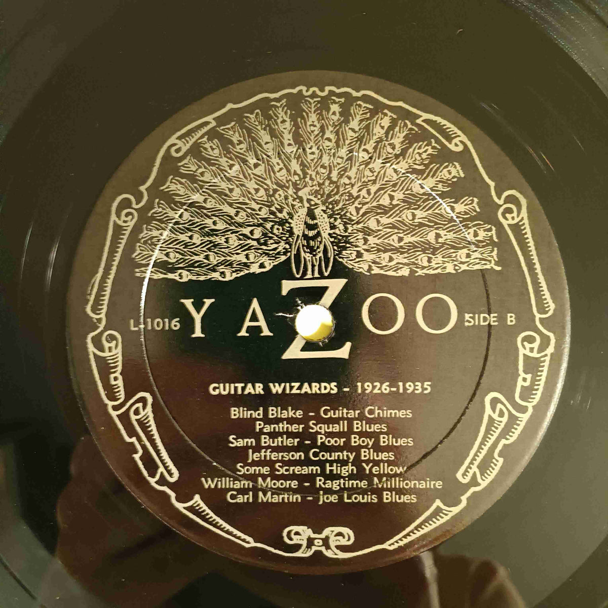 Various - Guitar Wizards 1926-1935 / OG Mono Black Label - 1969 - L-1016 Used - VG++ - Vinyl