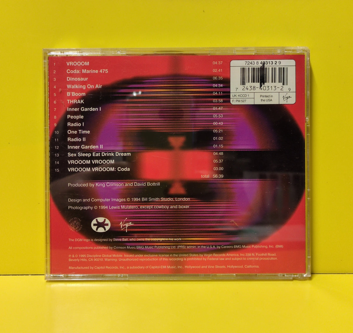 King Crimson - THRAK - 1995 - 7243 8 40313 2 9 Used - EX - CDs - Promo