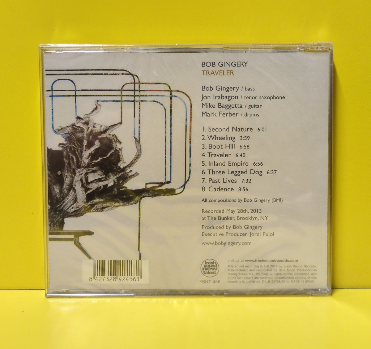 Bob Gingery  - Traveler - 2014 - FSNT 456 New - Sealed - CDs