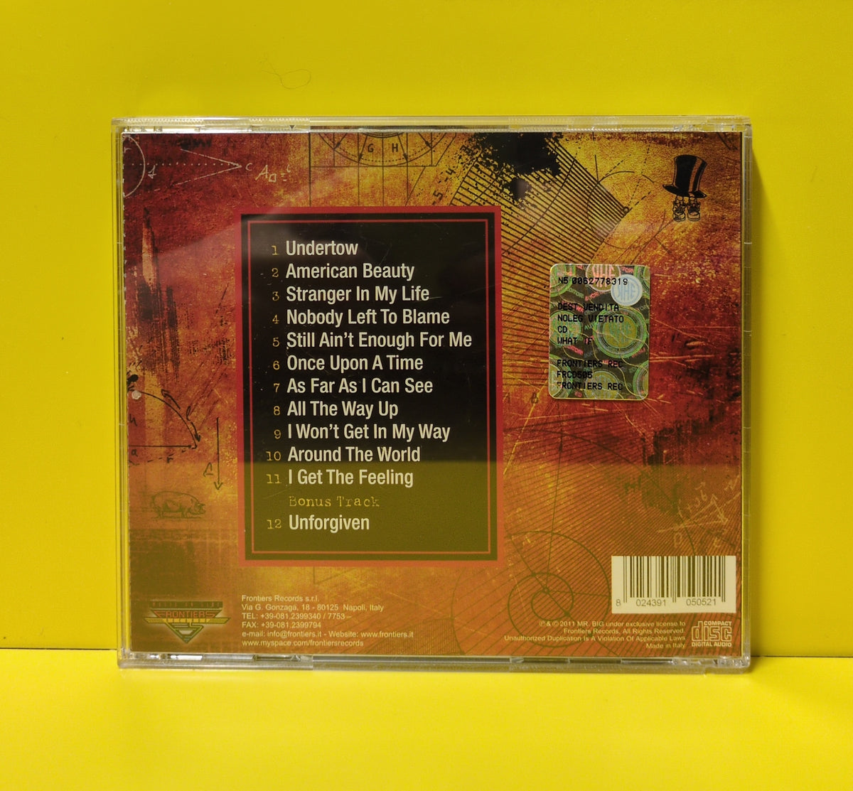 Mr. Big - What If... - 2011 - FR CD 505 Used - VG++ - CDs