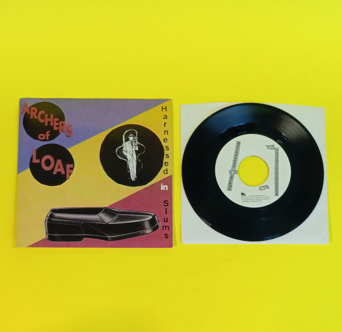 Archers Of Loaf - Harnessed In Slums 7" - 1995 - A 072S Used - VG++ - Vinyl