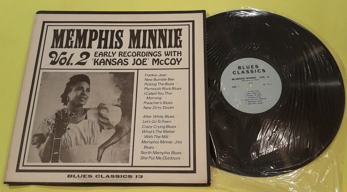 Memphis Minnie - Early Recordings With Kansas Joe McCoy - 1967 - BC 13 Used - VG++ - Vinyl