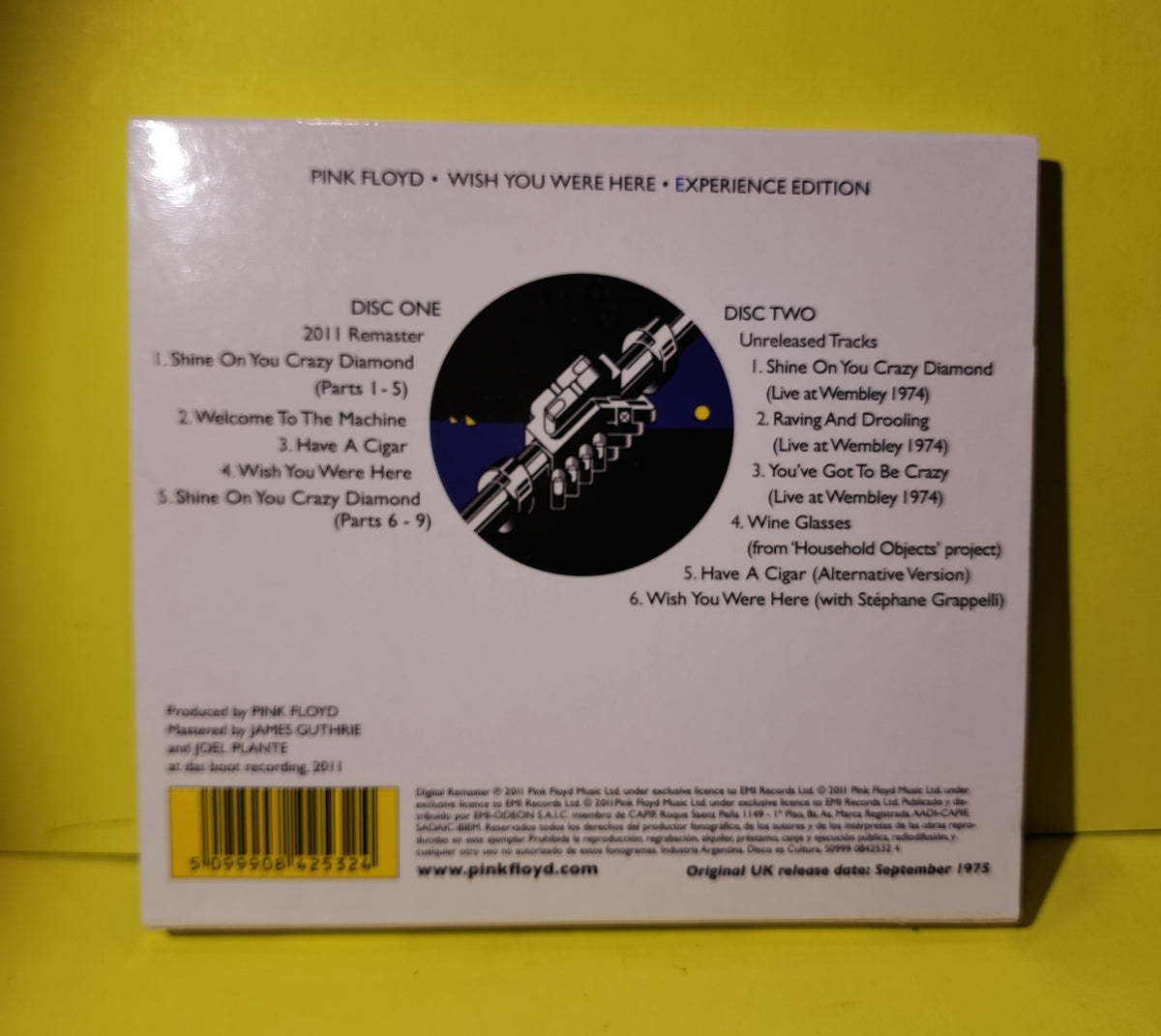 Pink Floyd - Wish You Were Here • Experience Edition - 2011 - 50999 0842532 4 Used - EX - CDs