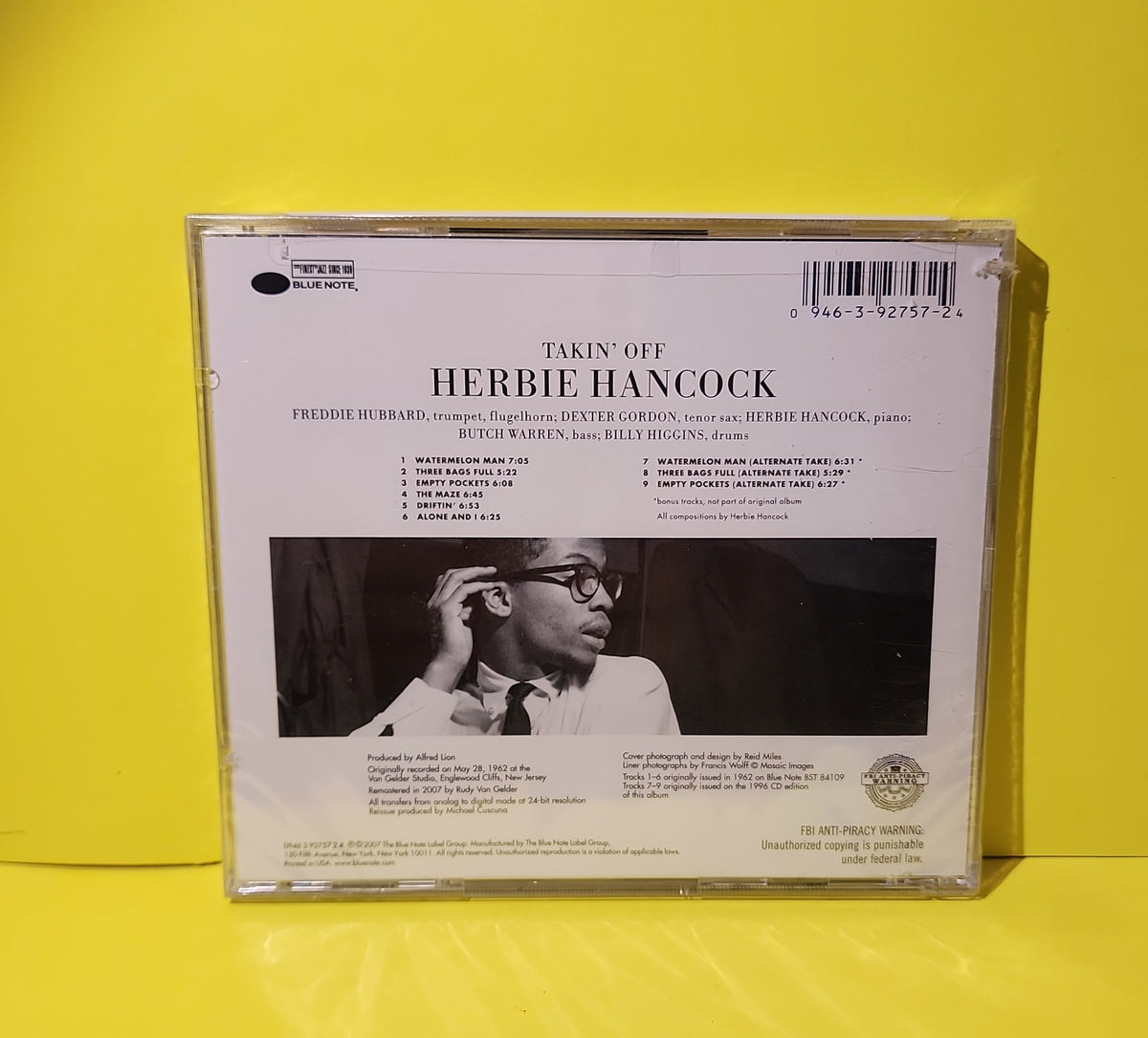 Herbie Hancock - Takin' Off - 0946 3 92757 2 4 New - Sealed - CDs