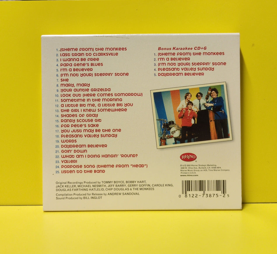 The Monkees - The Best Of The Monkees - 2003 - R2 73875 Used - EX - 2xCD