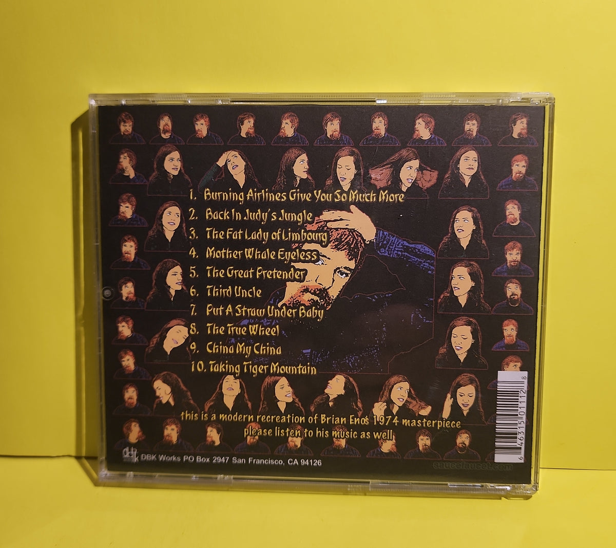 Doug Hilsinger With Caroleen Beatty - Brian Eno's Taking Tiger Mountain By Strategy (A Modern Revolutionary Peking Opera) - 2004 - dbk111 Used - NM - CDs