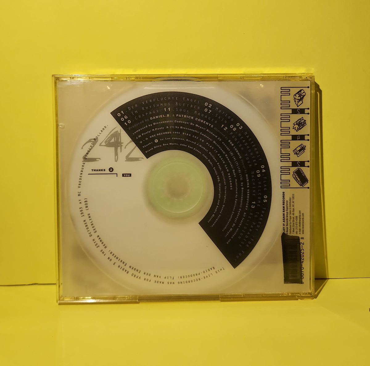242 - Live Code - 1994 - NR 2025 Used - EX - CDs