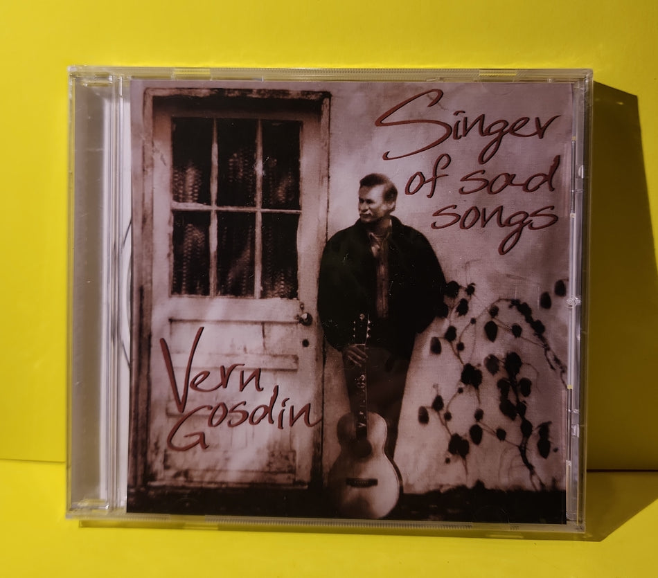 Vern Gosdin - Singer Of Sad Songs - 1996 - 16552 New - Sealed, NM - CDs