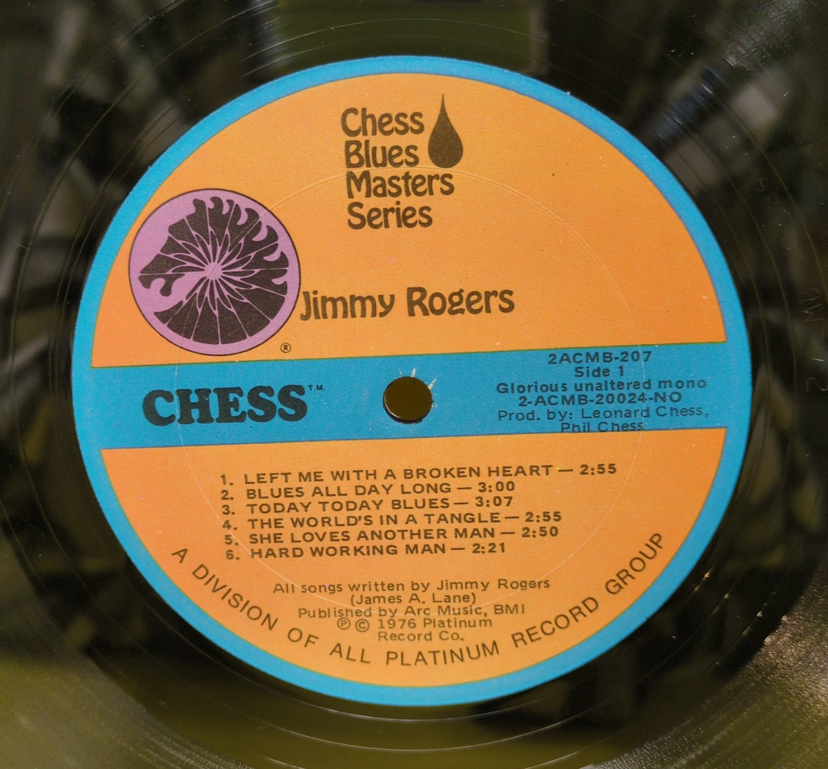 Jimmy Rogers - Jimmy Rogers - 1976 - 2ACMB-207 Used - VG++ - Vinyl - 2xLP