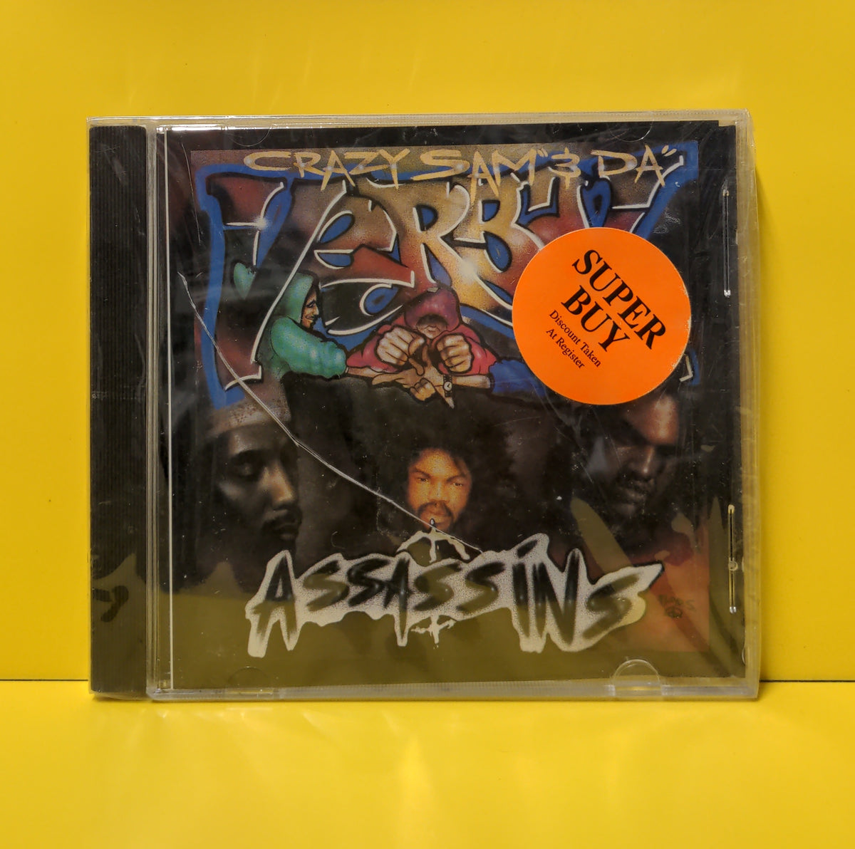 Crazy Sam & Da Verbal Assassins - Street Power - 1994 - FQAB-4600-2 New - Sealed - CDs