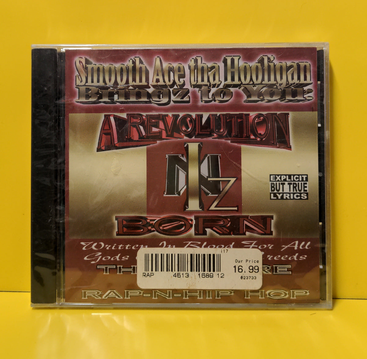 Smooth Ace Tha Hooligan - A Revolution Iz Born - 2001 - INLD 2231 New - Sealed - CDs