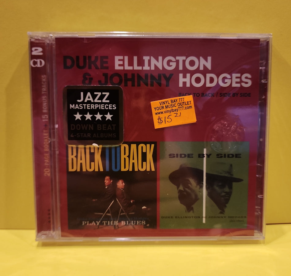 Duke Ellington & Johnny Hodges - Back To Back / Side By Side - 2016 - PWR 27355 New - Sealed - CDs