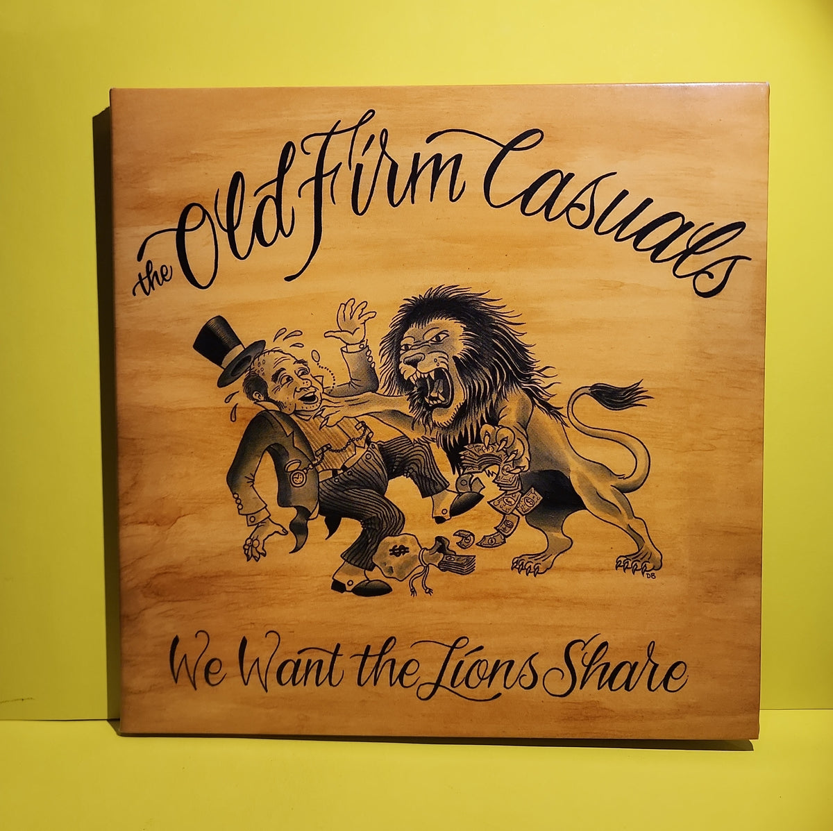 The Old Firm Casuals - 7" We Want The Lions Share - 2011 - RAN 085 New - NM - Vinyl